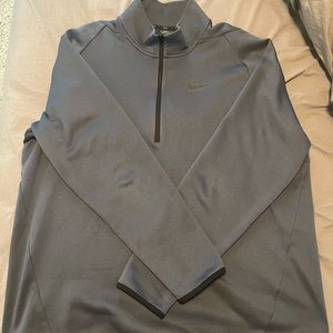 Navy Blue Nike Drifit quarter zip